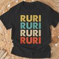 Ruri 瑠璃 Tシャツ 高齢者への贈り物