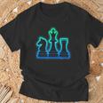 Schachfigurenchachspiel Kinder Herren Jungenchach T-Shirt Geschenke für alte Männer