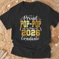 Senior 2026 Proud Pop-Pop Of A Class Of 2026 Graduate T-Shirt Gifts for Old Men