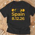 Spain Path Of Totality Total Solar Eclipse Tops & Stuff T-Shirt Gifts for Old Men