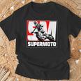 Supermoto スーパーモタード エンデューロ オートバイクロス Tシャツ 高齢者への贈り物