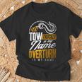 Tow Trucker Is My Name Overturn Is My Game Driver Wrecker 長袖tシャツ Tシャツ 高齢者への贈り物
