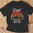 Tractor Operator Shirts Job Title Professions T-Shirt Gifts for Old Men