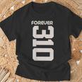 Vintage Forever 310 California Area Code 310 Tシャツ 高齢者への贈り物