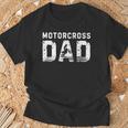 Vintage Motocross Papàport Famiglia Festa Del Papà Maglietta Regalos para ancianos