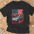 Voiture Deport Deoiture Deport Deoiture De 5E Génération Drapeau Américain Personnalisé Usa T-Shirt Cadeaux pour les vieillards