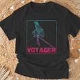 Voyager 宇宙探査機 宇宙船 太陽系 天文学 Tシャツ 高齢者への贈り物