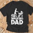 The Walking Dad Happy Father's Day Dadhortleeve Graphic Tシャツ 高齢者への贈り物