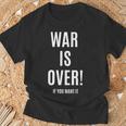 War Is Over If You Want It 長袖tシャツ Tシャツ 高齢者への贈り物