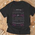 I Wear Purple For Lupus Awarenessleミーム 長袖tシャツ Tシャツ 高齢者への贈り物