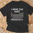I Wear This Periodically 面白いサイエンスtシャツ Tシャツ 高齢者への贈り物