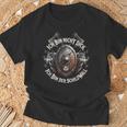 Wikinger Kleidung Ich Bin Nicht Dick Ich Bin Derchildwall T-Shirt Geschenke für alte Männer