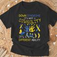World Downyndrome Day ダウン症啓発 Tシャツ 高齢者への贈り物