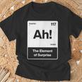 ああ驚きの要素 Tシャツ 高齢者への贈り物