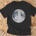 うさぎ星人 On The Moon Tシャツ 高齢者への贈り物