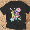 うさぎ花 Tシャツ 高齢者への贈り物