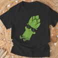 かわいいアスパラガス フルーツリラクシング レイジーアスパラガス Tシャツ 高齢者への贈り物