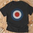 イギリス イングランド ラウンデル ユニオンジャック ロック パンク モッズ Mods ファッション Army Uk 長袖tシャツ Tシャツ 高齢者への贈り物