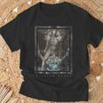 ウィリアム・ブレイク 赤い竜と海から来た獣 William Blake Red Dragon Beastea Tシャツ 高齢者への贈り物