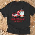 キッズ 私はお兄さんになります 消防団 消防士 消防車 Tシャツ 高齢者への贈り物