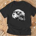 キャバリア・キング・チャールズ・スパニエル 長袖tシャツ Tシャツ 高齢者への贈り物