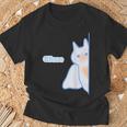 クリオネ『あそぶ？』【どうぶつ フレンズ】ポップ ゆるくて かわいい キャラ イラスト Tシャツ 高齢者への贈り物