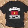 サイゴン ベトナム ホーチミン市 お土産 ベトナム国旗 Tシャツ 高齢者への贈り物
