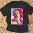 サンドロ・ボッティチェリ作 ピンクの髪の金星 Tシャツ 高齢者への贈り物