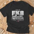 シビック タイプr Fk 8 日本車 Tシャツ 高齢者への贈り物