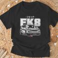 シビック タイプr Fk 8 日本車 長袖tシャツ Tシャツ 高齢者への贈り物