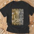 ツタンカーメン 古代エジプト ファラオ ツタンカーメン王 アンク Tシャツ 高齢者への贈り物