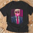 トランプ バブルガム アメリカ国旗 アメリカ トランプ Tシャツ 高齢者への贈り物