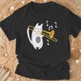 トロンボーン奏者 猫 トロンボーン奏者 音楽好き Tシャツ 高齢者への贈り物