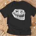 トロール フェイス ミーム ファニー ダンク ミーム トロールフェイス Tシャツ 高齢者への贈り物