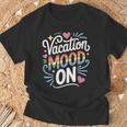 バカンス ムード 面白い 夏 言い回し お祭り 休日acation Mood On Tシャツ 高齢者への贈り物