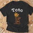 ビンテージtoto The Dog シャツアート -Toto Oz 魔法使い Toto 長袖tシャツ Tシャツ 高齢者への贈り物