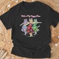 フラダンスを踊る猫 Tシャツ 高齢者への贈り物
