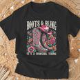 ブーツ Its Bling Cowgirl Thing Countryintage Western Tシャツ 高齢者への贈り物