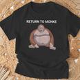 リジェクト・ヒューマニティ・リターン・トゥ・モンキー・アー・オー・スティンキー・ファニー・モンク Tシャツ 高齢者への贈り物