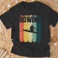 ロウイングスポーツ。レトロビンテージ。Rowing Crew（ローイングクルー Tシャツ 高齢者への贈り物