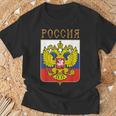 ロシアの国章 Tシャツ 高齢者への贈り物