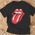 ローリングストーンズ 公式クラシックタン 長袖tシャツ Tシャツ 高齢者への贈り物