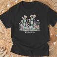 ワイルドフラワー ボヘミアン 砂漠の花 Tシャツ 高齢者への贈り物