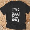 ヴィンテージ レトロ 60年代 I'm A Good Boy Tシャツ 高齢者への贈り物