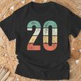 ヴィンテージナンバー20 永遠の20周年記念 Tシャツ 高齢者への贈り物
