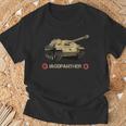 ヴィンテージ第二次世界大戦ドイツ対戦車ヤークトパンターsdKfz。 173 長袖tシャツ Tシャツ 高齢者への贈り物