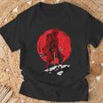 侍 戦国武将 武士道 サムライ 東京 ジャパン カタナ Tシャツ 高齢者への贈り物