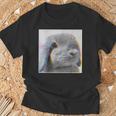 垂れ耳うさぎのレトロ写真 Tシャツ 高齢者への贈り物