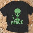 宇宙人 平和 Ufo 変な宇宙人 Tシャツ 高齢者への贈り物