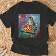 宇宙猫ピザミーム銀河宇宙キティ子猫面白いかわいいpace Cat Galaxy Universe Meme Tシャツ 高齢者への贈り物